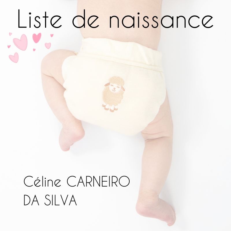 Liste de naissance bébé - Céline DA SILVA