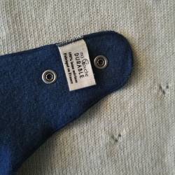 culotte en laine bleu myrtille