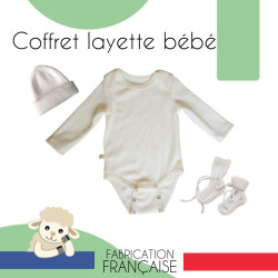 layette bebe 100% laine merinos made in france