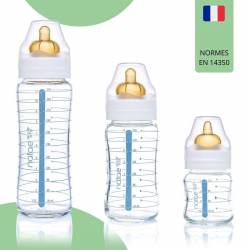 biberon en verre pour repas sans plastique