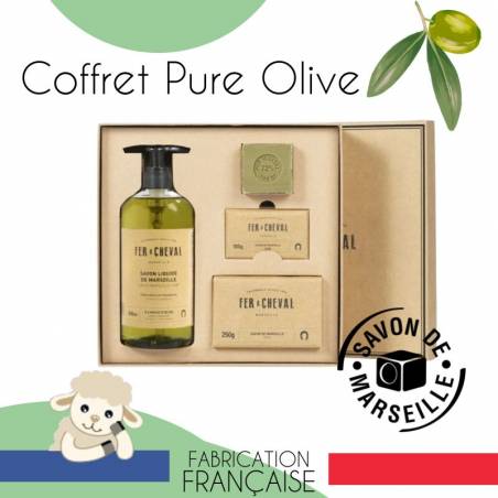 coffret savon de marseille huile d'olive