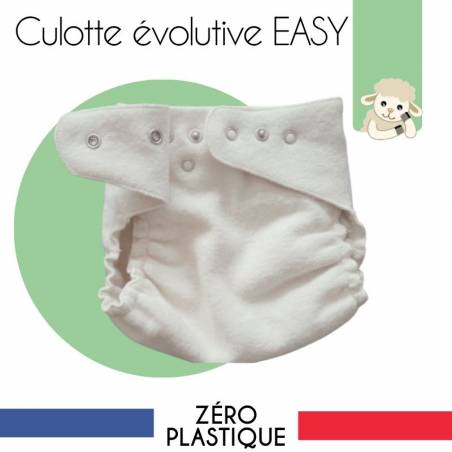 Culotte en laine évolutive pour couches lavables