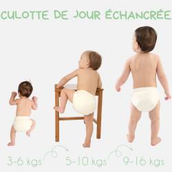 3 tailles de culottes en laine