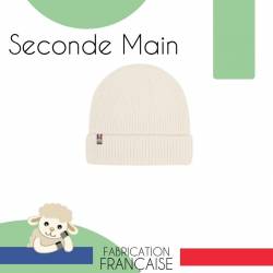 Bonnet laine mérinos enfant seconde main
