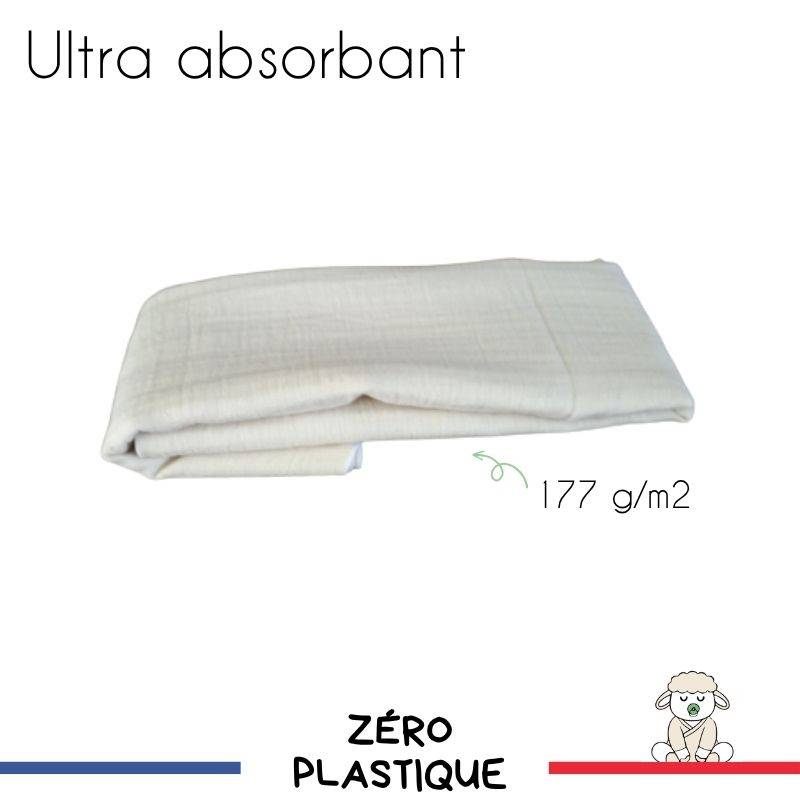 Lange bébé coton bio GOTS France width=