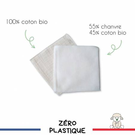 lingettes lavables démaquillage