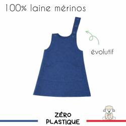 robe enfant évolutive 100% laine mérinos made in france