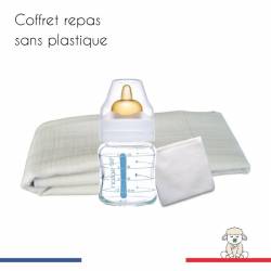 coffret repas bébé sans plastique