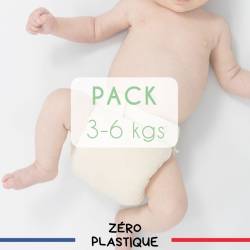 couche lavable laine naissance avec lange