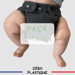 Pack Découverte: 🌿 lange bébé - culotte en laine
