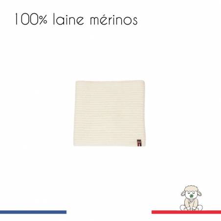 cache cou enfant 100% laine mérinos