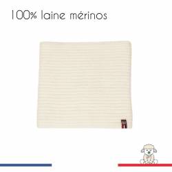 tour de cou femme homme 100% laine mérinos