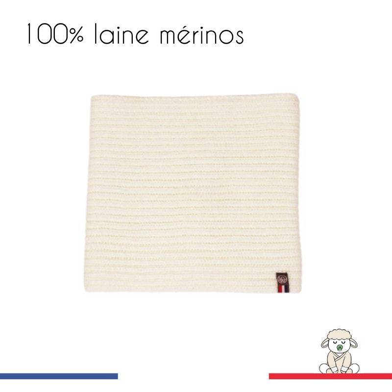 tour de cou femme homme 100% laine mérinos width=