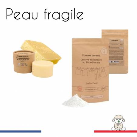 Pack soin peau fragile bébé