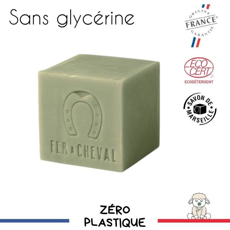 Savon de Marseille olive sans glycérine width=