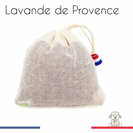 Sachet coton bio lavande de provence