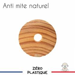 Bois de cèdre anti mite naturel