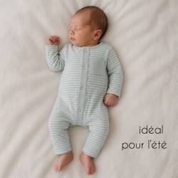 pyjama bébé sans pieds coton bio
