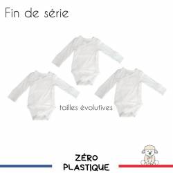 Body naissance 0-6 mois chanvre coton bio made in france