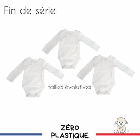Body naissance 0-6 mois chanvre coton bio made in france