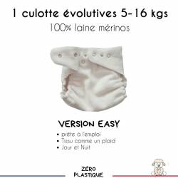 pack nuit couche culotte laine