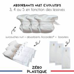 couche de nuit évolutive en chanvre