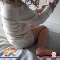 boxer fille 100% coton bio