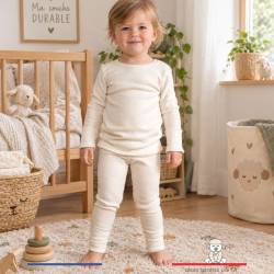 ensemble laine merinos enfant
