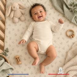 body bébé laine mérinos été