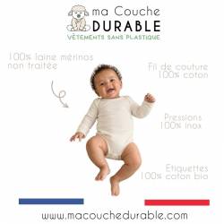 body doux laine mérinos bebe