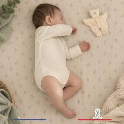 body bébé laine mérinos été