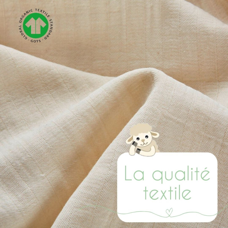 couches lavables et qualité textile