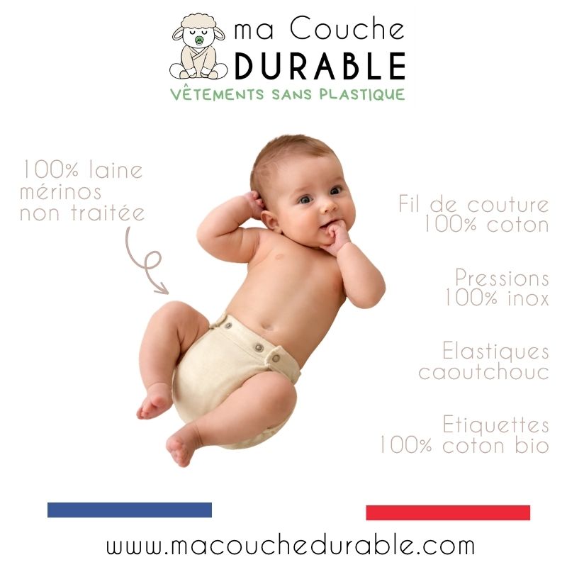 couche bébé sans plastique made in france