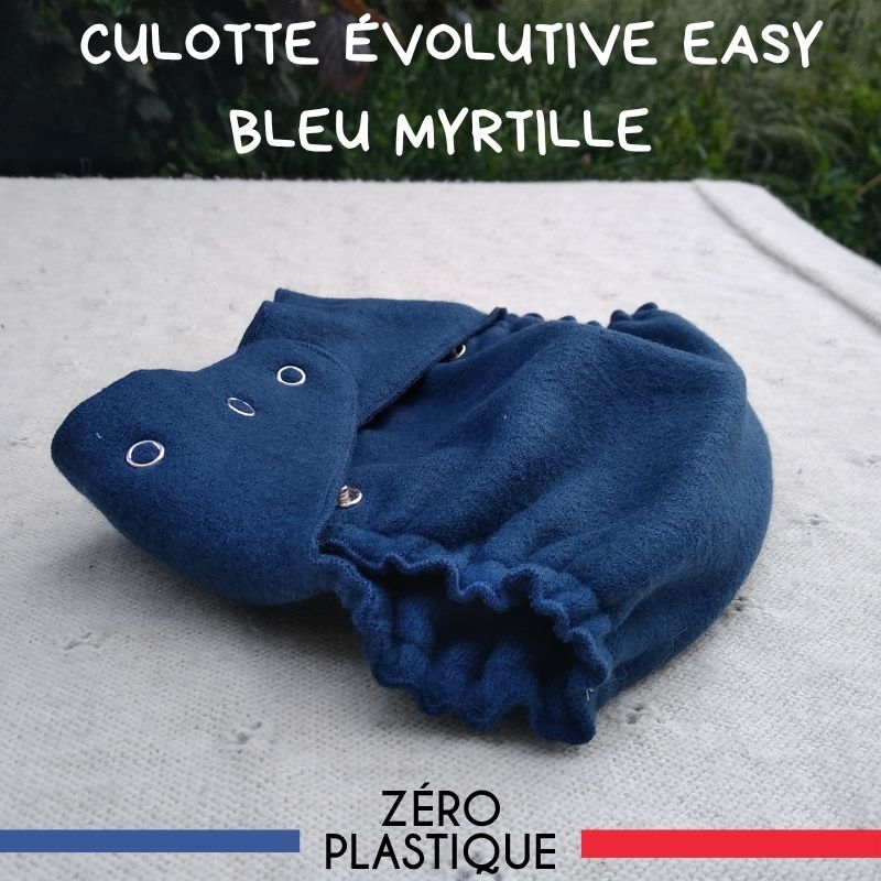 culotte évolutive EASY bleu myrtille