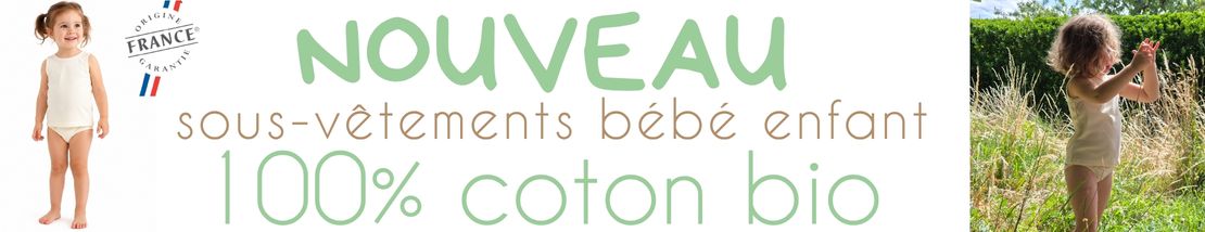vêtements bébé sans plastique